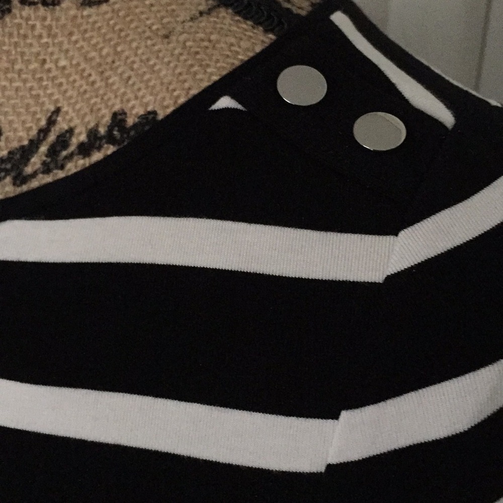 WHBM Striped Dress - Picture 4 of 7